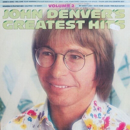 [USED Excellent Tested Record, 1 Vinyl/LP] - JOHN DENVER - GREATEST HITS VOLUME TWO - Annie's Song