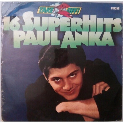 [USED NEAR MINT Tested Record, 1 Vinyl/LP] - PAUL ANKA - 16 SUPER HITS - My Way