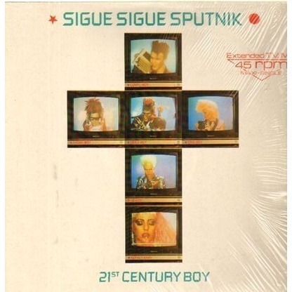 [USED Excellent Tested Record, 1 Vinyl/LP] - SIGUE SIGUE SPUTNIK - 21ST CENTURY BOY (EXTENDED)
