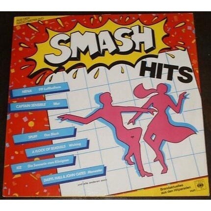 [USED Excellent Tested Record, 1 Vinyl/LP] - SMASH HITS - Nena, A Flock Of Seagulls, Men At Work