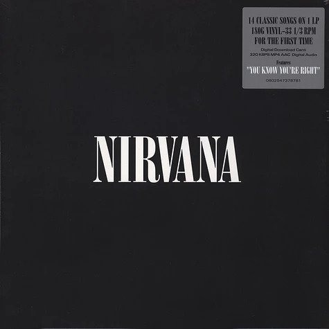 [Brand New Record, 1 Vinyl/LP] - Nirvana - Nirvana