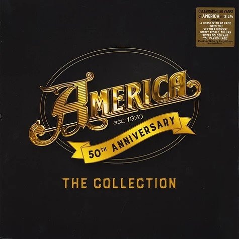 [Brand New/Sealed Record, 2 Vinyl/LPs] - America - 50th Anniversary: The Collection (ORIGINAL)