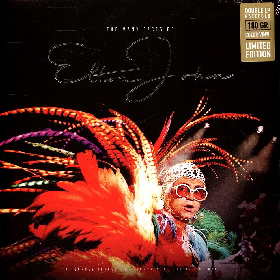 [Brand New Sealed Record, 2 Vinyl/LPs] - Various Artists - Many Faces Of Elton John