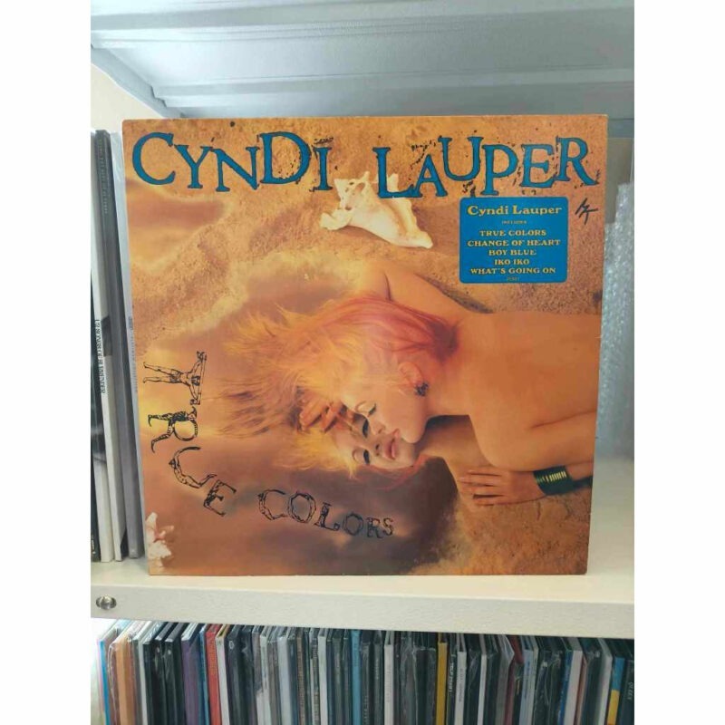 [USED Very Good Tested Record, 1 Vinyl] - Cyndi Lauper - True Colors - Change Of Heart, What's