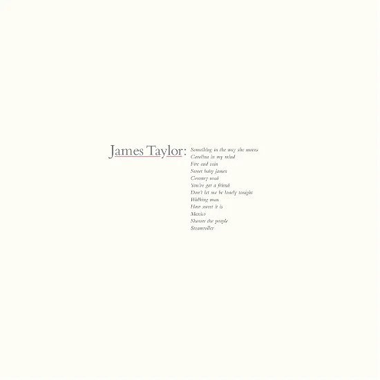 [Brand New Sealed Record, 1 Vinyl/LP] - JAMES TAYLOR - Greatest Hits - Country Road
