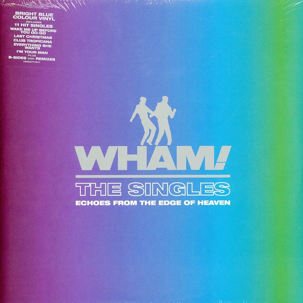 [Brand New/Sealed Record, 2LPs] WHAM! - The Singles: Echoes From The Edge Of Heaven (Blue, ORIGINAL)