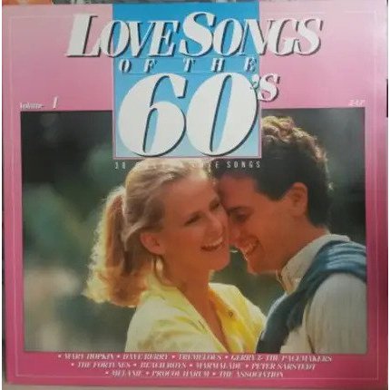 [USED Excellent Tested Record, 2 Vinyl/LPs] - Love Songs Of The 60's - Volume 1 (Ob La Di Ob La Da)