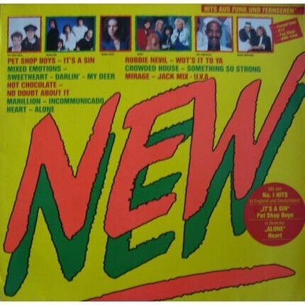 [USED Excellent Tested Record, 1 Vinyl/LP] -  New - Petshop Boys, Heart, Tina Turner, Whitesnake