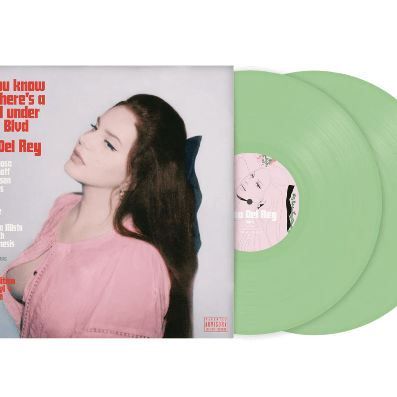 [Brand New Sealed Record, 2LPs] Lana Del Rey - Did You Know That There's a Tunnel...(Limited Green)
