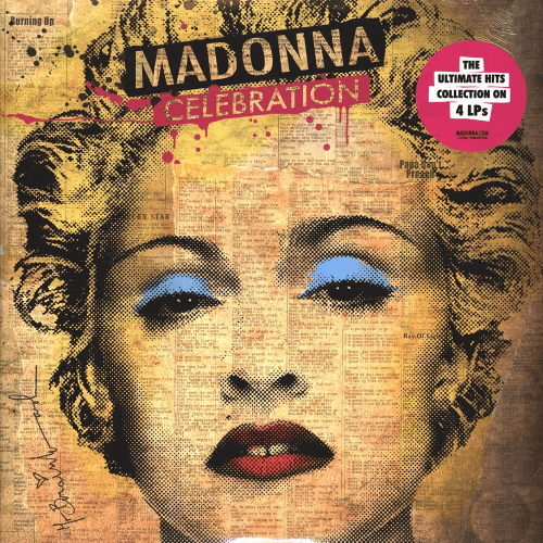 [Brand New Sealed Record, 4 Vinyl/LPs] - Madonna - Celebration - Ultimate Hits Collection