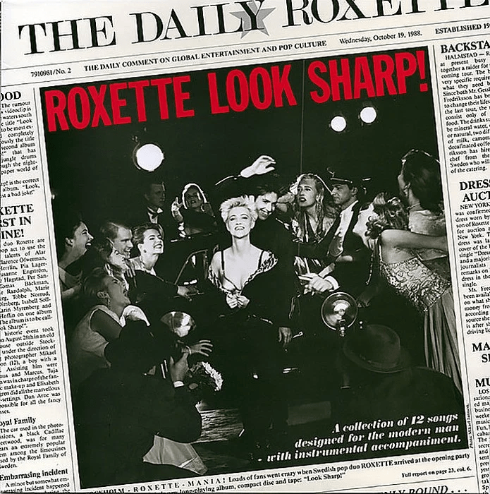 [Brand New Sealed Record, 1LP] - ROXETTE - Look Sharp! - Dangerous (30th Anniversary, Red Vinyl)