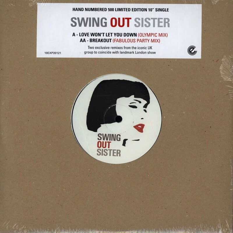 [Brand New Sealed Record, 1Vinyl 10"] - Swing Out Sister - Breakout (Fabulous Party Mix) UK ORIGINAL