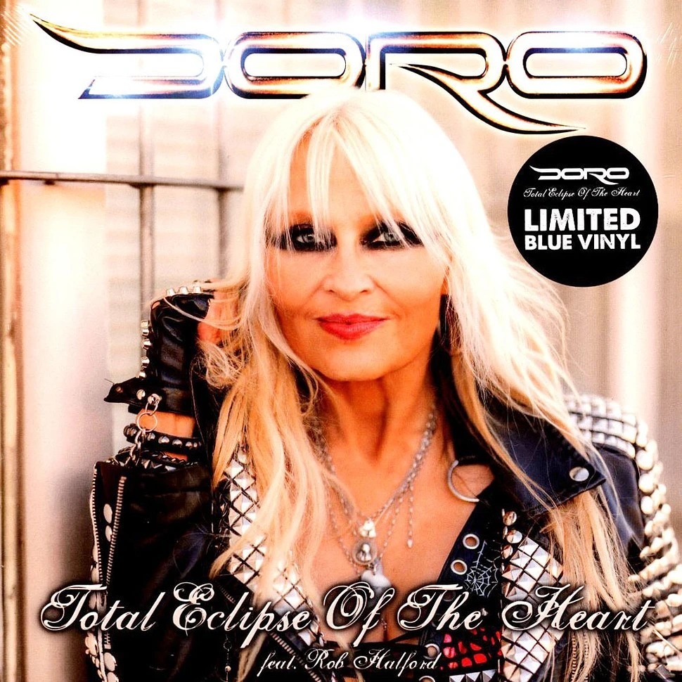 [Brand New Sealed Record, 7" Vinyl] - Doro - Total Eclipse Of The Heart Limited (Blue Original)