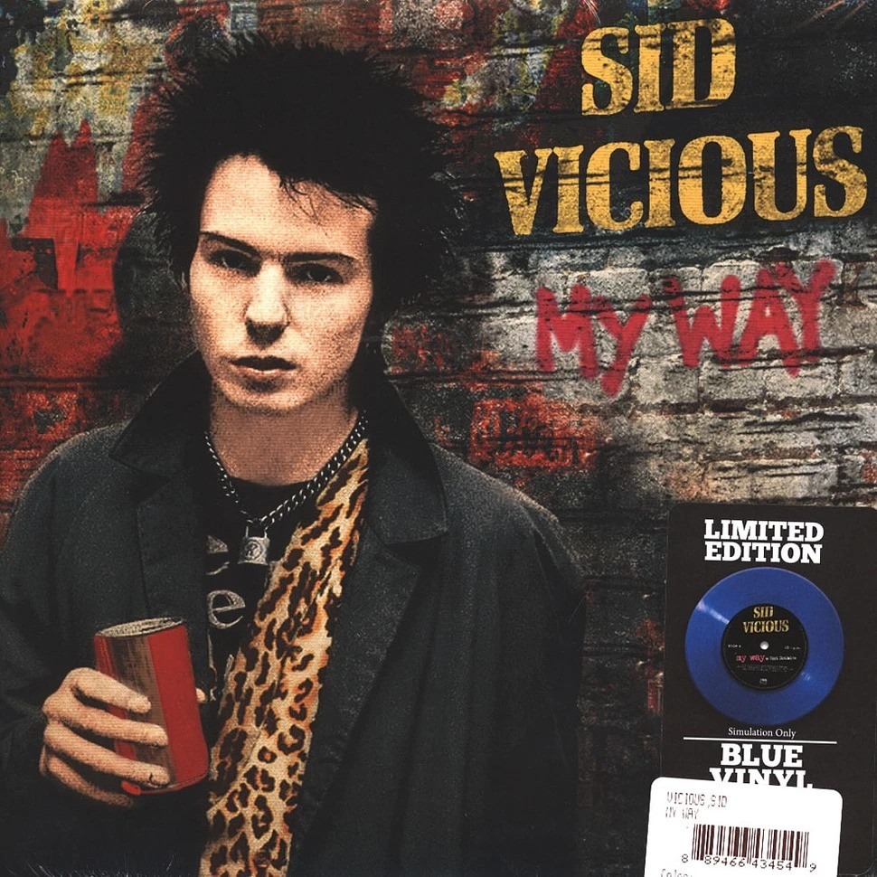 [Brand New Sealed Record, 7" Vinyl] - Sid Vicious - My Way (EU ORIGINAL)