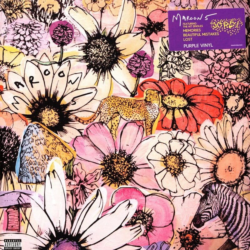 [Brand New/Sealed Record, 1LP] - Maroon 5 - Jordi - Memories (Limited Violet Edition, EU ORIGINAL)