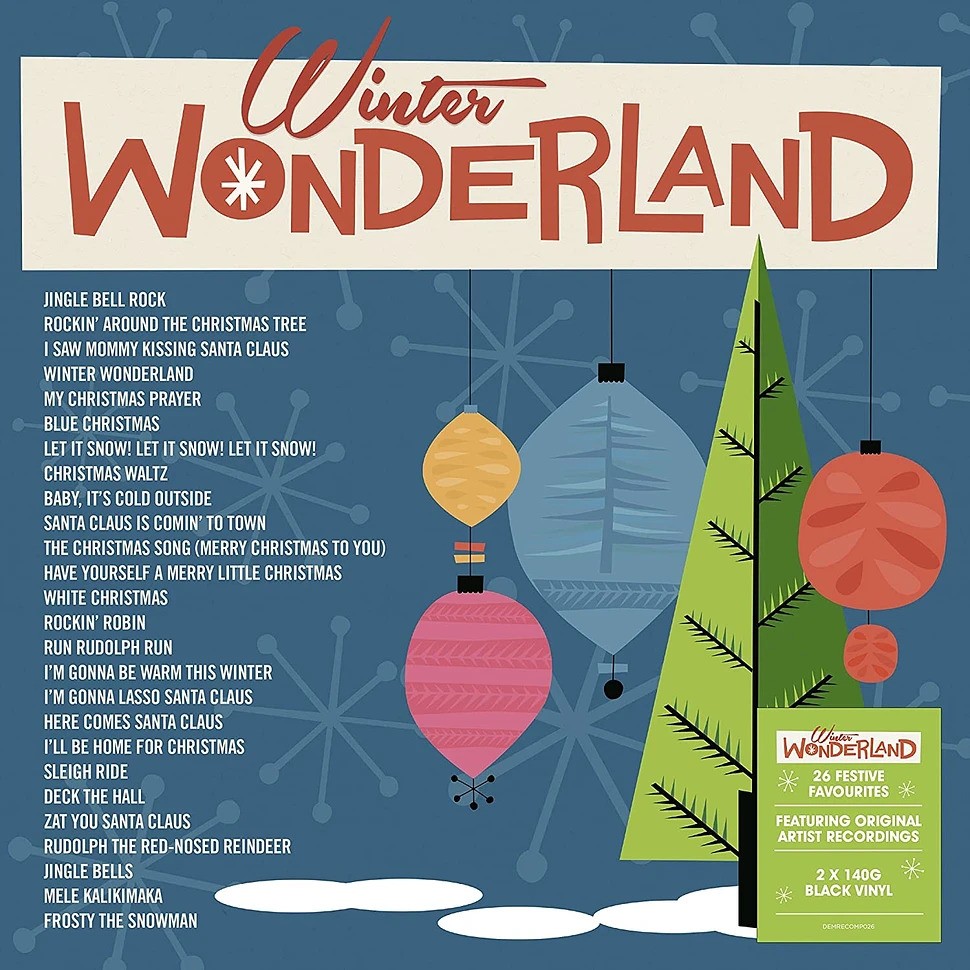 [New Sealed Record, 2 Vinyl/LPs] - Winter Wonderland (Frank Sinatra, Connie Francis, Paul Anka...)