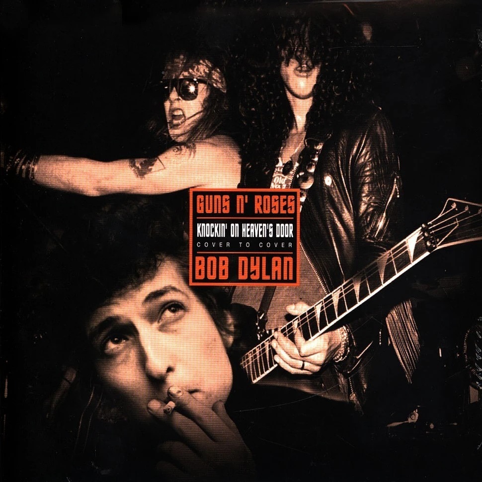 [Brand New Sealed Record, 7" Orange Vinyl] - Bob Dylan / Guns N' Roses Knockin' On Heaven's Door