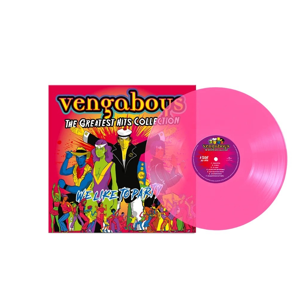 [New/Sealed Record, 1LP] - VENGABOYS - The Greatest Hits Collection (Transparent Pink, ORIGINAL)