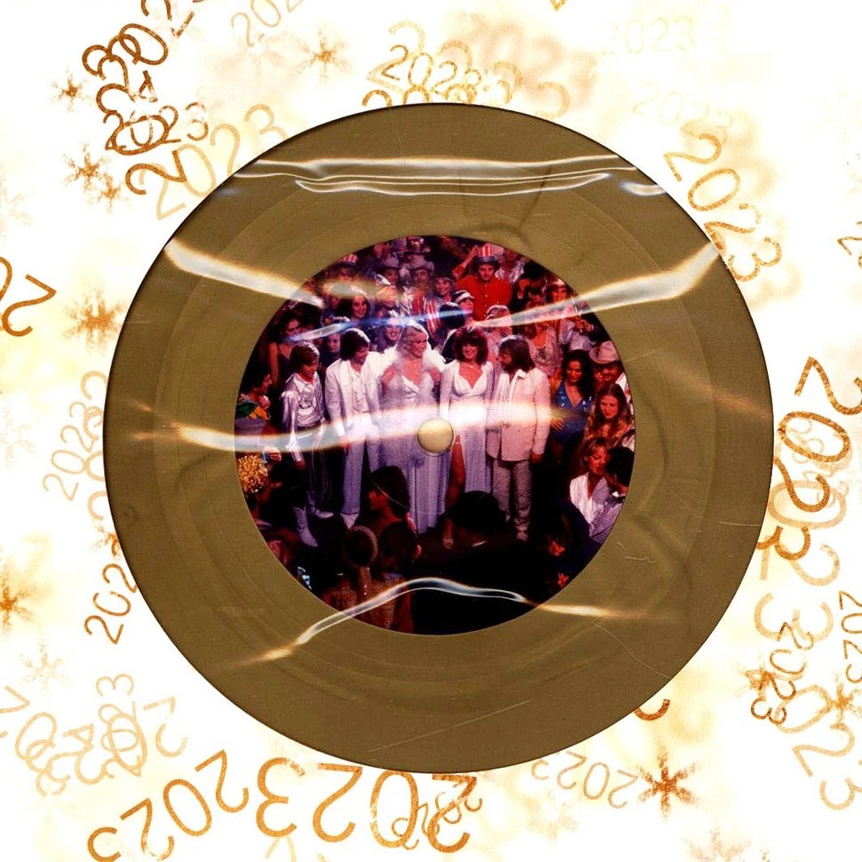 [Brand New Sealed Record, 7" Vinyl] - ABBA - Happy New Year (ORIGINAL, Gold)
